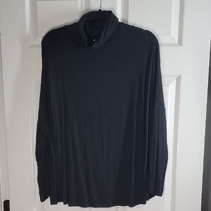 Wynne Layers - Chic Black Turtleneck Top